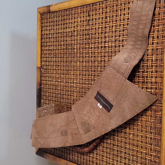 Rare 80's Lisandro Sarasola vintage leather belt. Halloween or theater costumes. - Picture 9 of 9